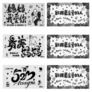 520銀鈔母親節(jié)禮物銀卡定制工廠1克足銀999